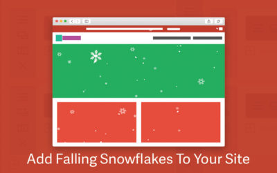 How to Add Falling Snowflakes to Your Divi WordPress Website