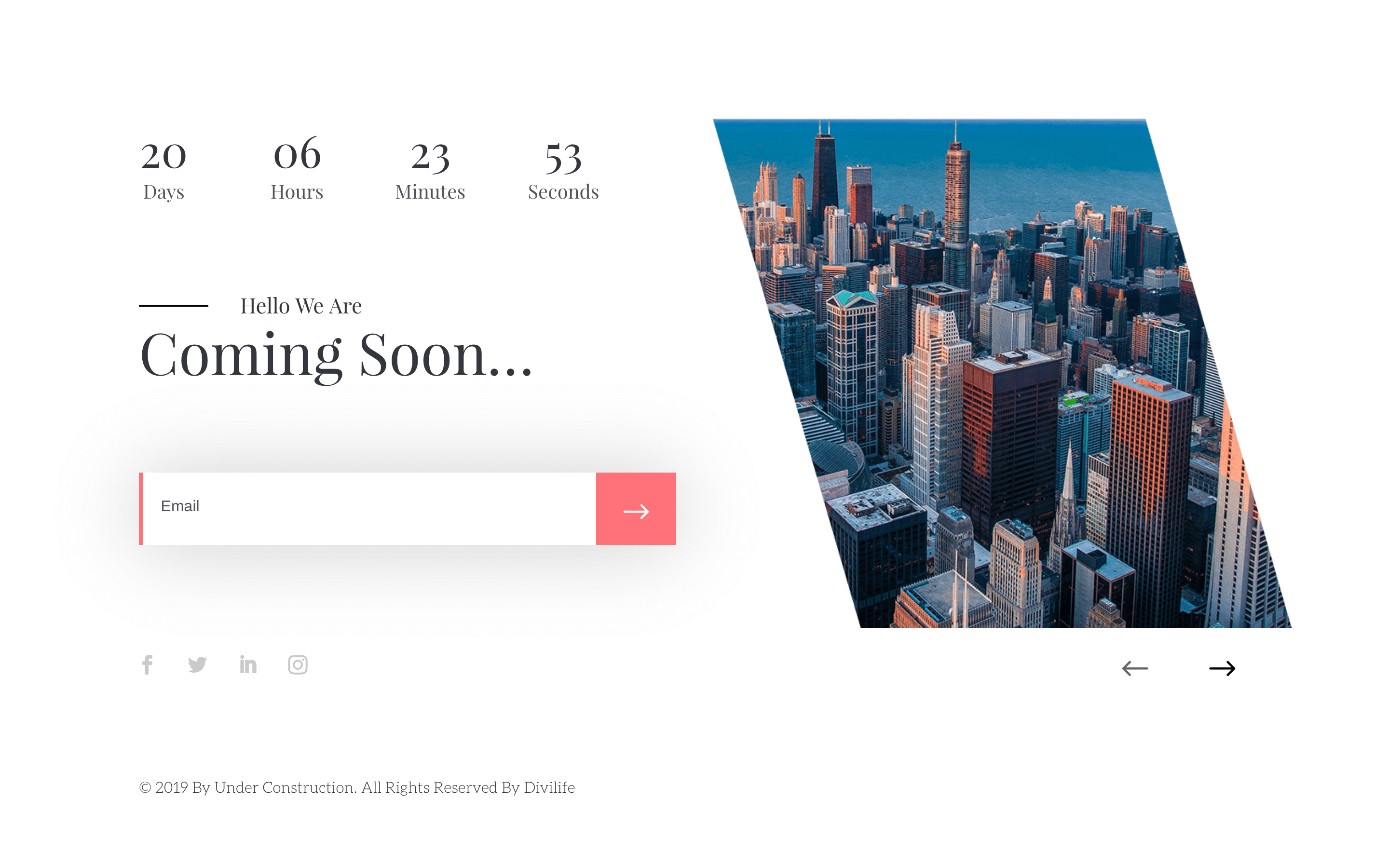 New FREE Plugin! Divi Coming Soon— Create Under Construction ...