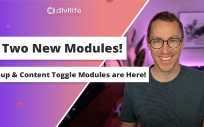 Introducing the Divi Popup Module and Content Toggle Module