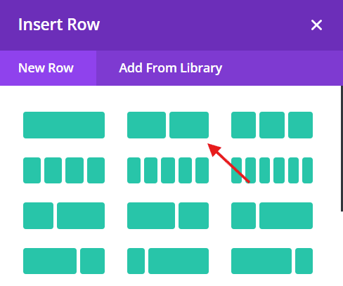 Two column layout