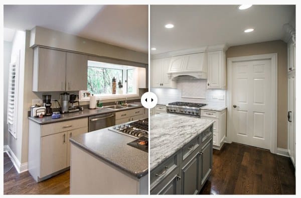 Before and After slider example