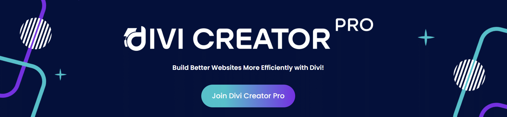 Divi Creator Pro homepage