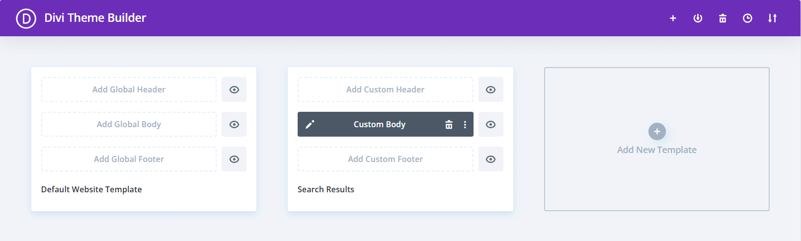 Divi Theme Builder