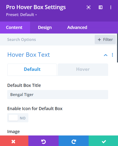 Pro Hover Box module