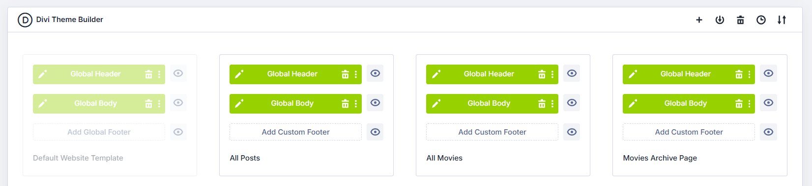Divi’s Theme Builder