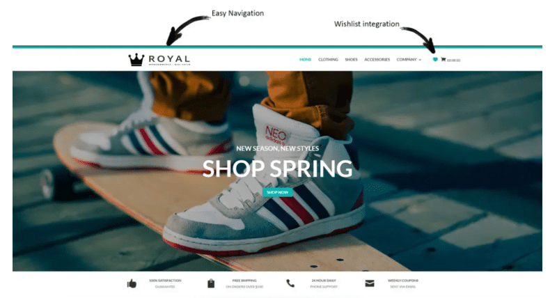 Divi RoyalCommerce example 2