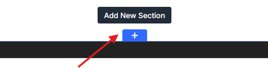 Adding new section in Divi