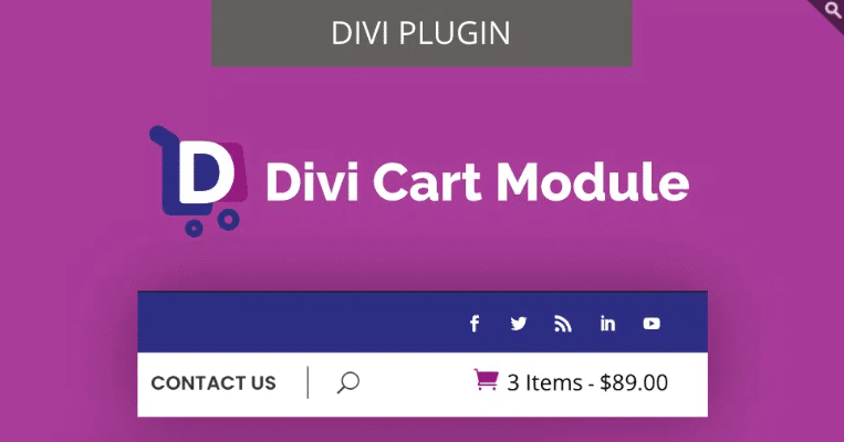Divi Cart Module plugin