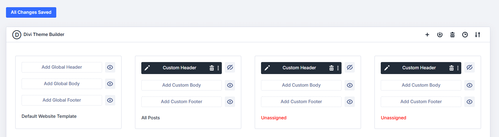 Divi Theme Builder