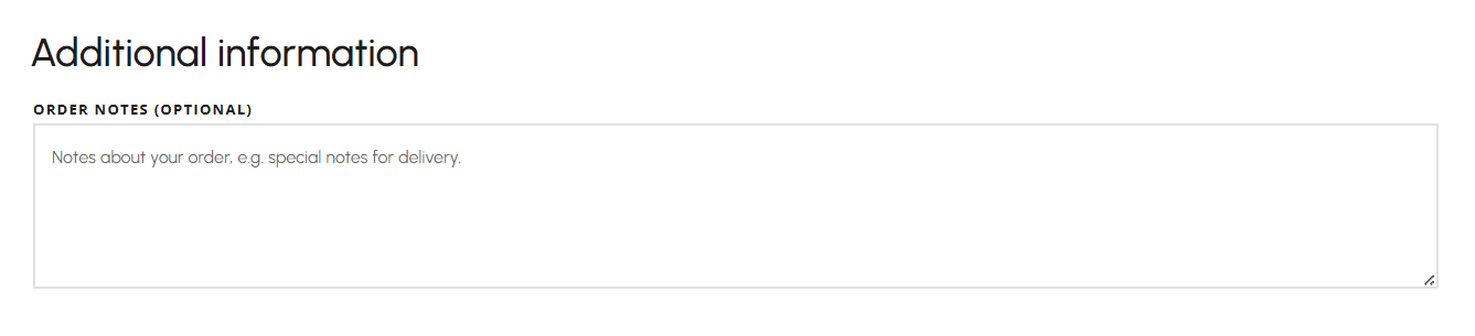 Divi's Woo Checkout Information Module