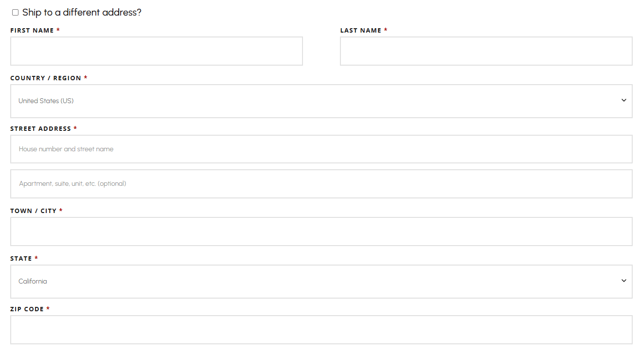 Divi's Woo Checkout Shipping Module
