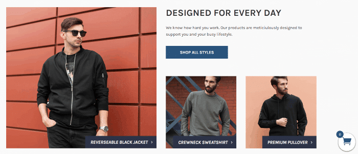 Divi WooCommerce Pro product page