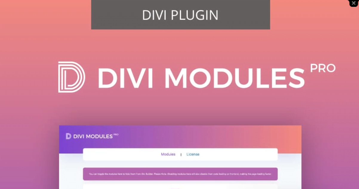 Divi Modules Pro homepage