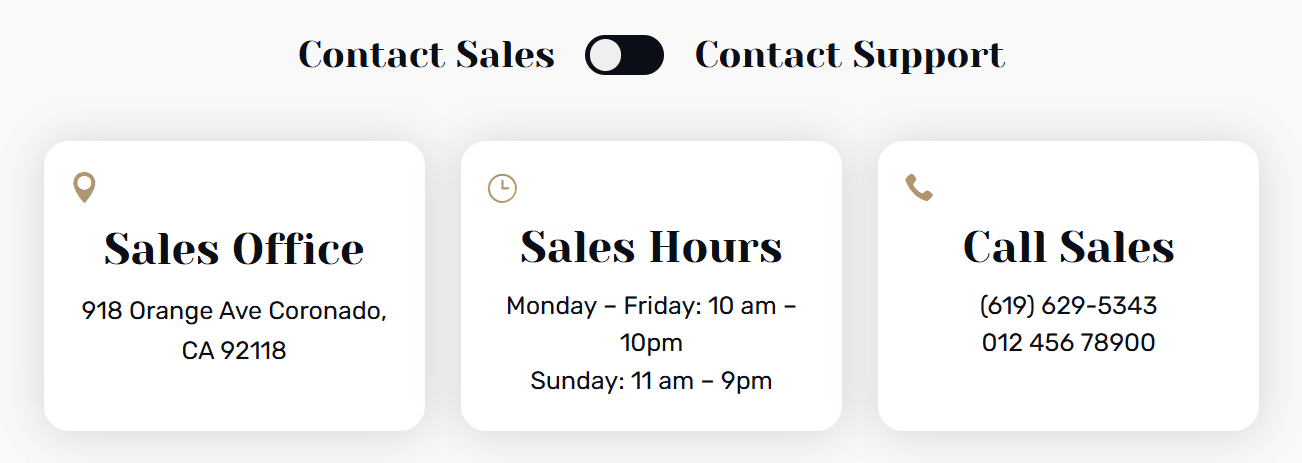 Divi Modules Pro Content Toggle module