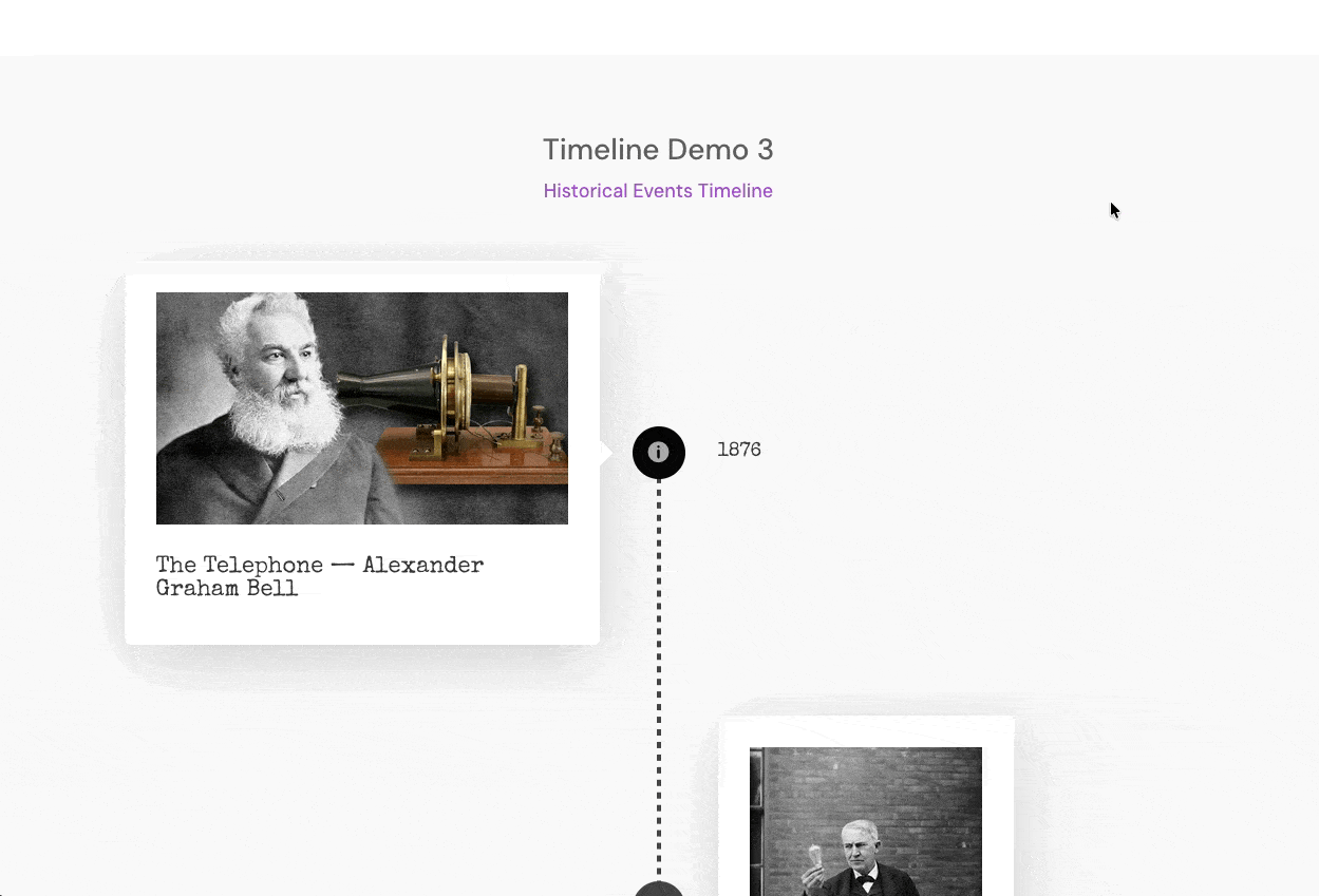 Divi Modules Pro Timeline