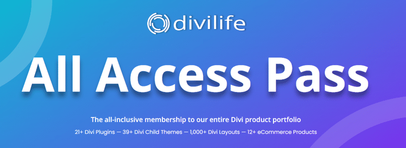 All Access Pass homepage