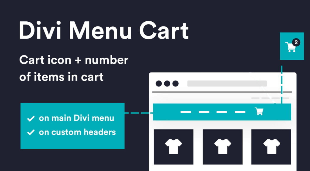 Divi Menu Cart plugin homepage