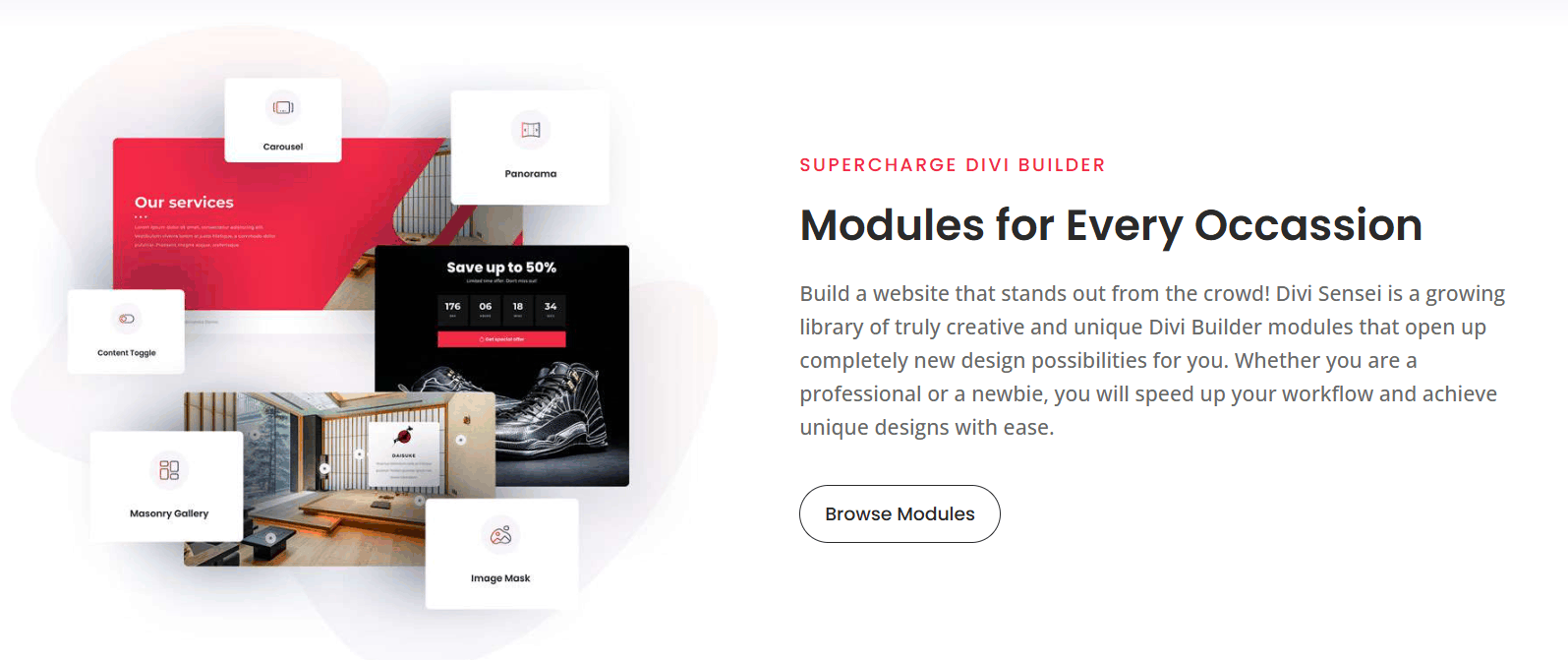 Divi Sensei homepage
