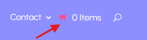 Changing cart color on hover