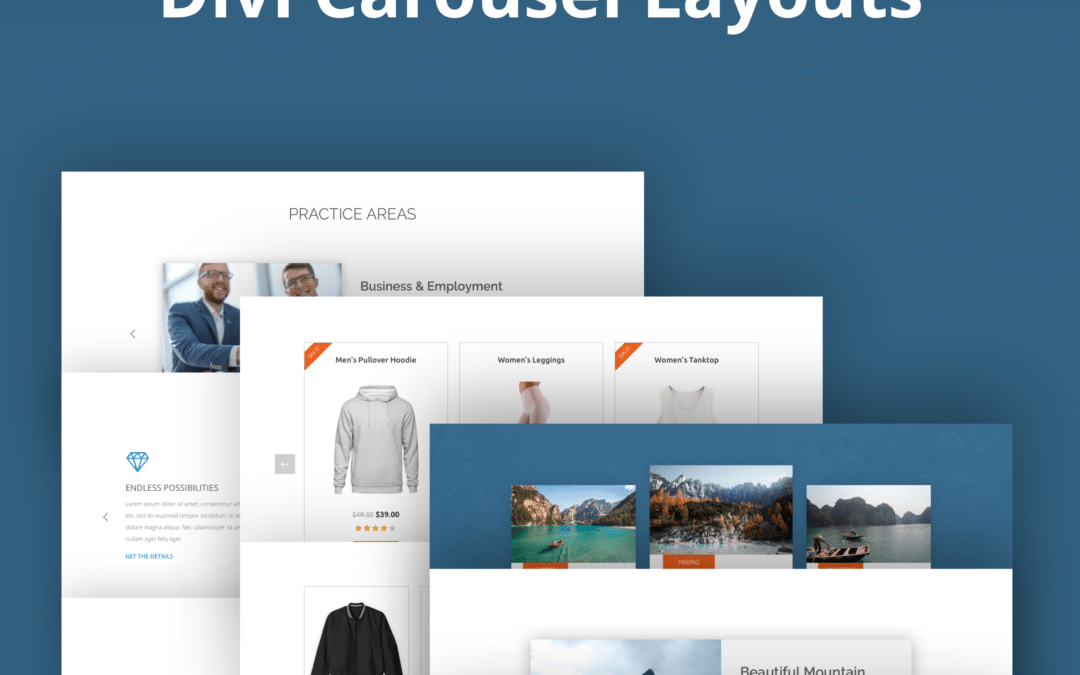 Divi Carousel Layouts