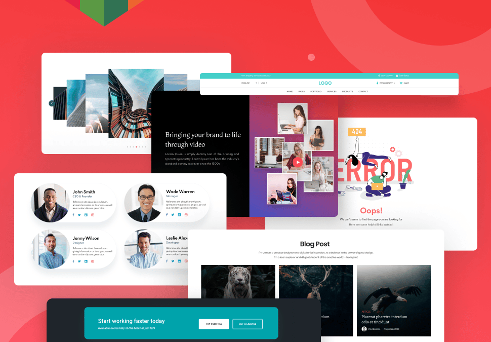 Divi Bricks Layouts